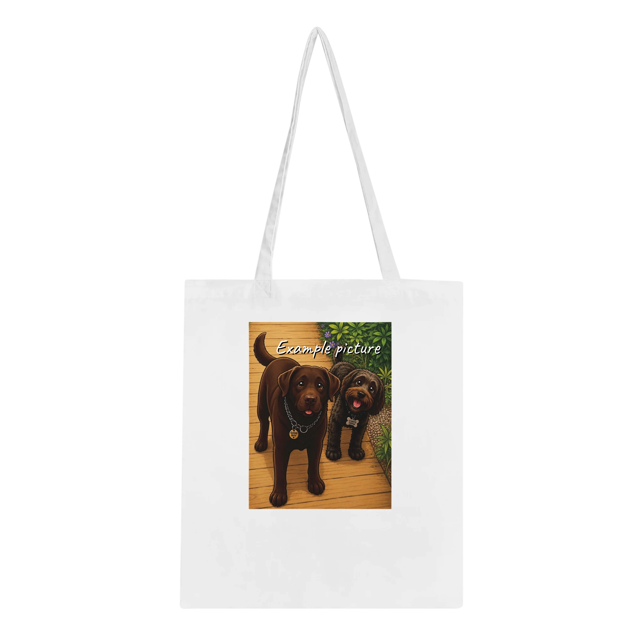 Personalised Photo Tote Bag